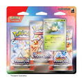 (PT-BR) Blister Triplo Escarlate e Violeta 8.5 - Evoluções Prismáticas - Leafeon